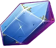Lucky Pharaoh Blauer Edelstein Symbol